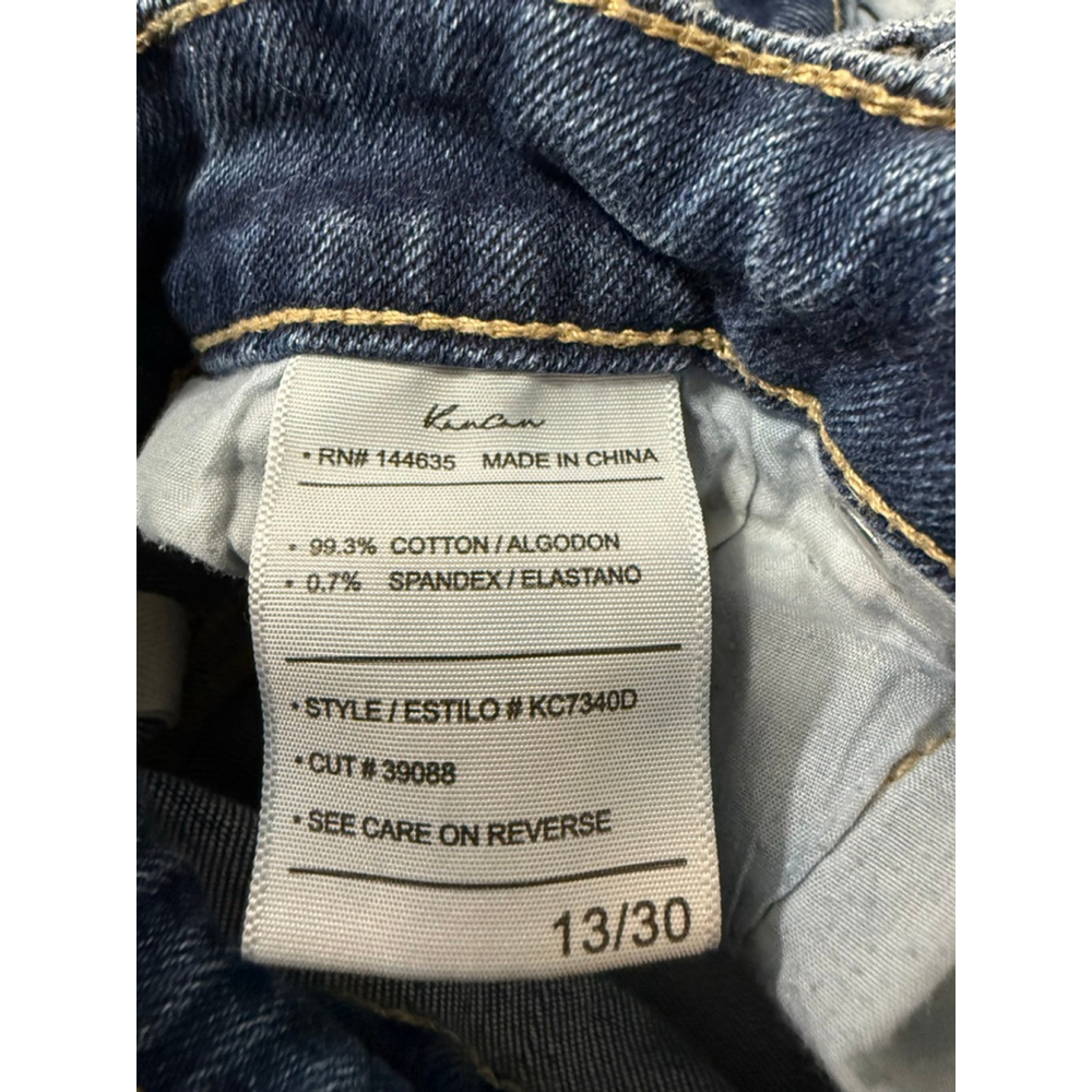 KanCan Bootcut Jeans Size 13/30 Distressed Medium Wash Stretch Denim - Picture 9 of 9